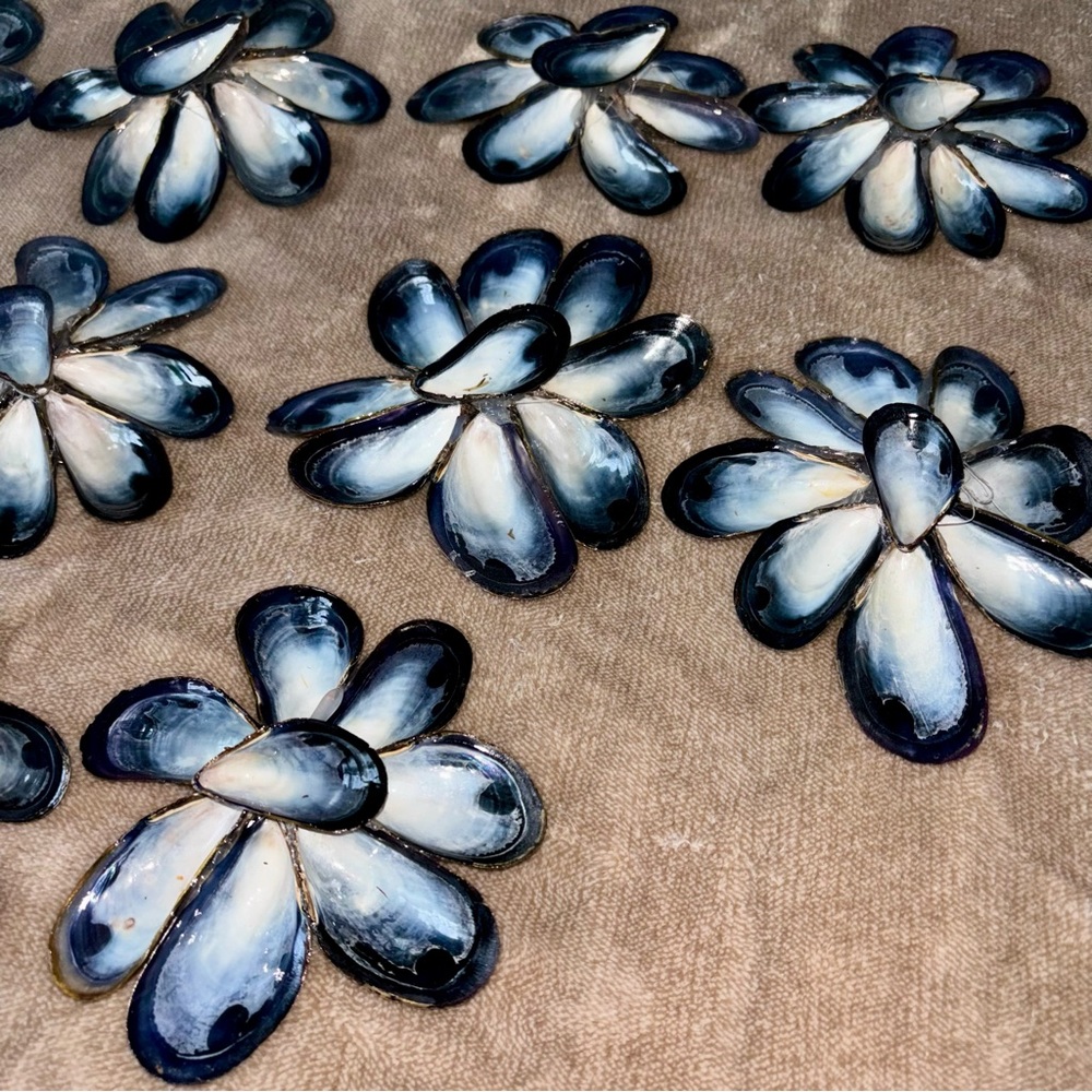Delicate Shell Flowers - Picture 3 of 8